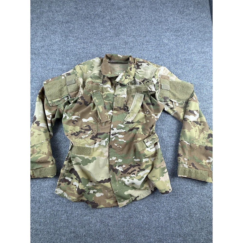 Aurora Industries Jacket Mens Large Green Camo Aircrew Combat Military Coat